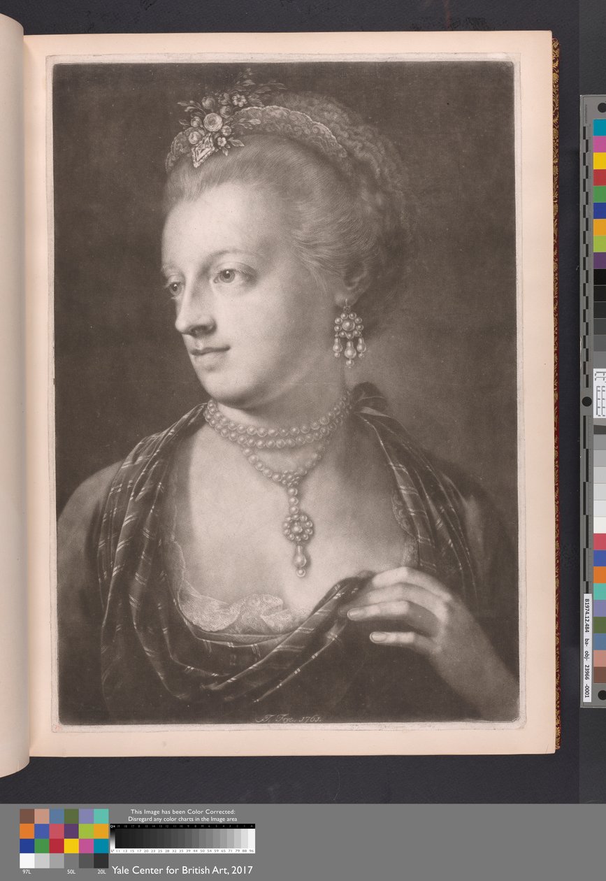 Dame, elegant påklædt af Thomas Frye