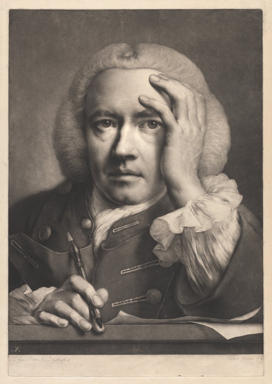 Selbstporträt af Thomas Frye