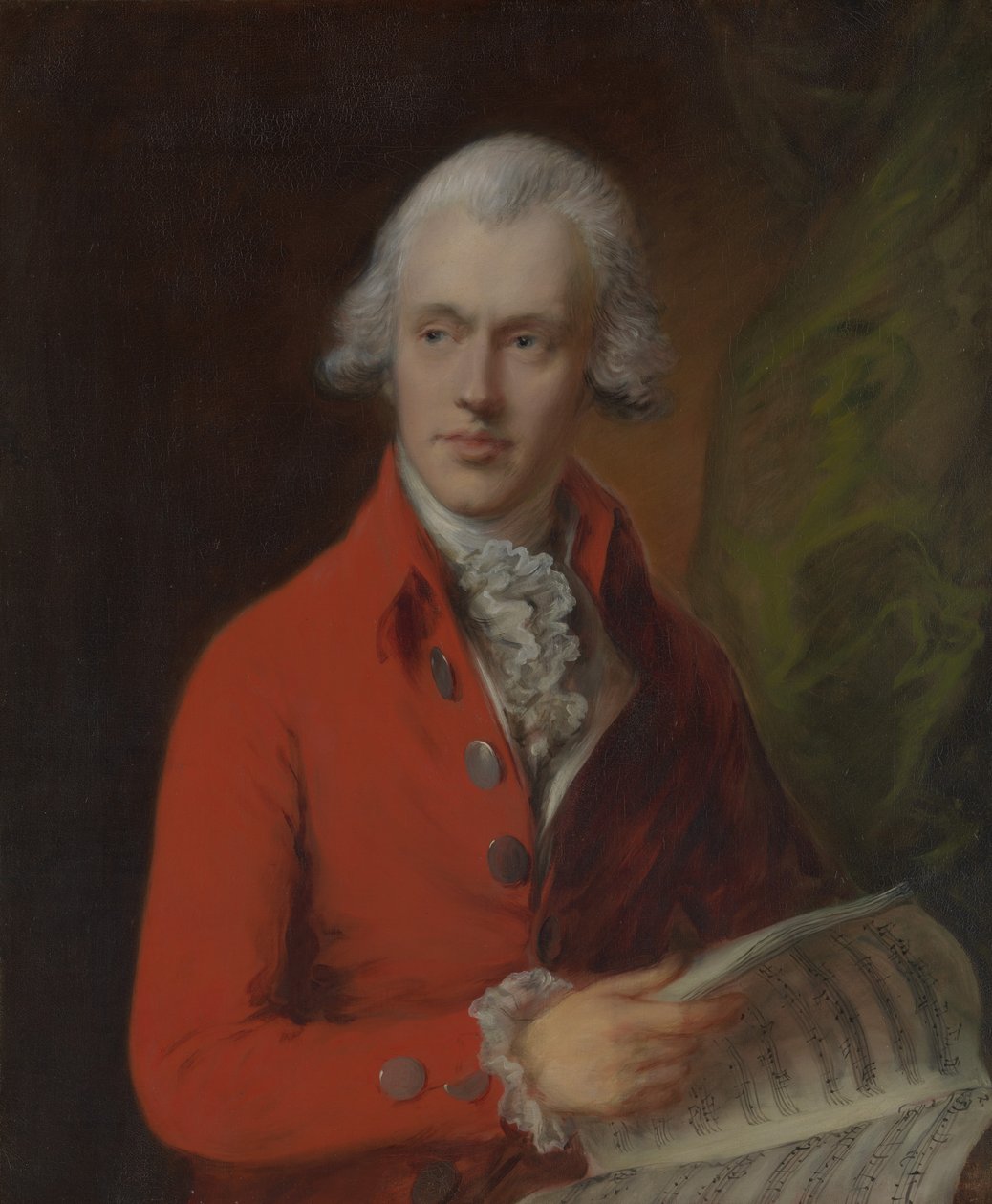 Charles Rousseau Burney 1747-1819, ca. 1780. af Thomas Gainsborough