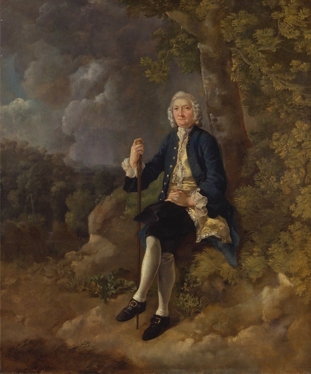 Clayton Jones, 1744 til 1745. af Thomas Gainsborough