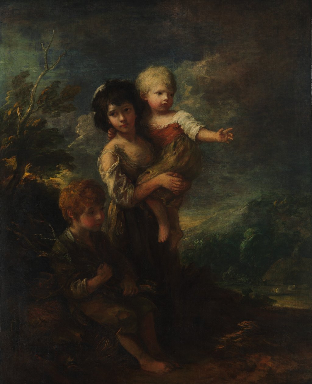 Sommerhusbørn The Wood Gatherers, 1787. af Thomas Gainsborough