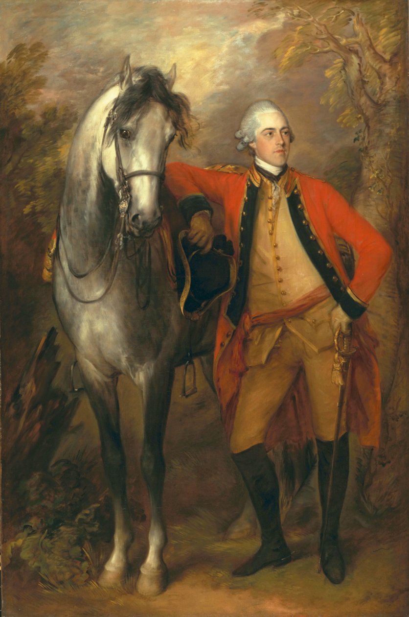 Edward, Viscout Ligonier, 1770 af Thomas Gainsborough