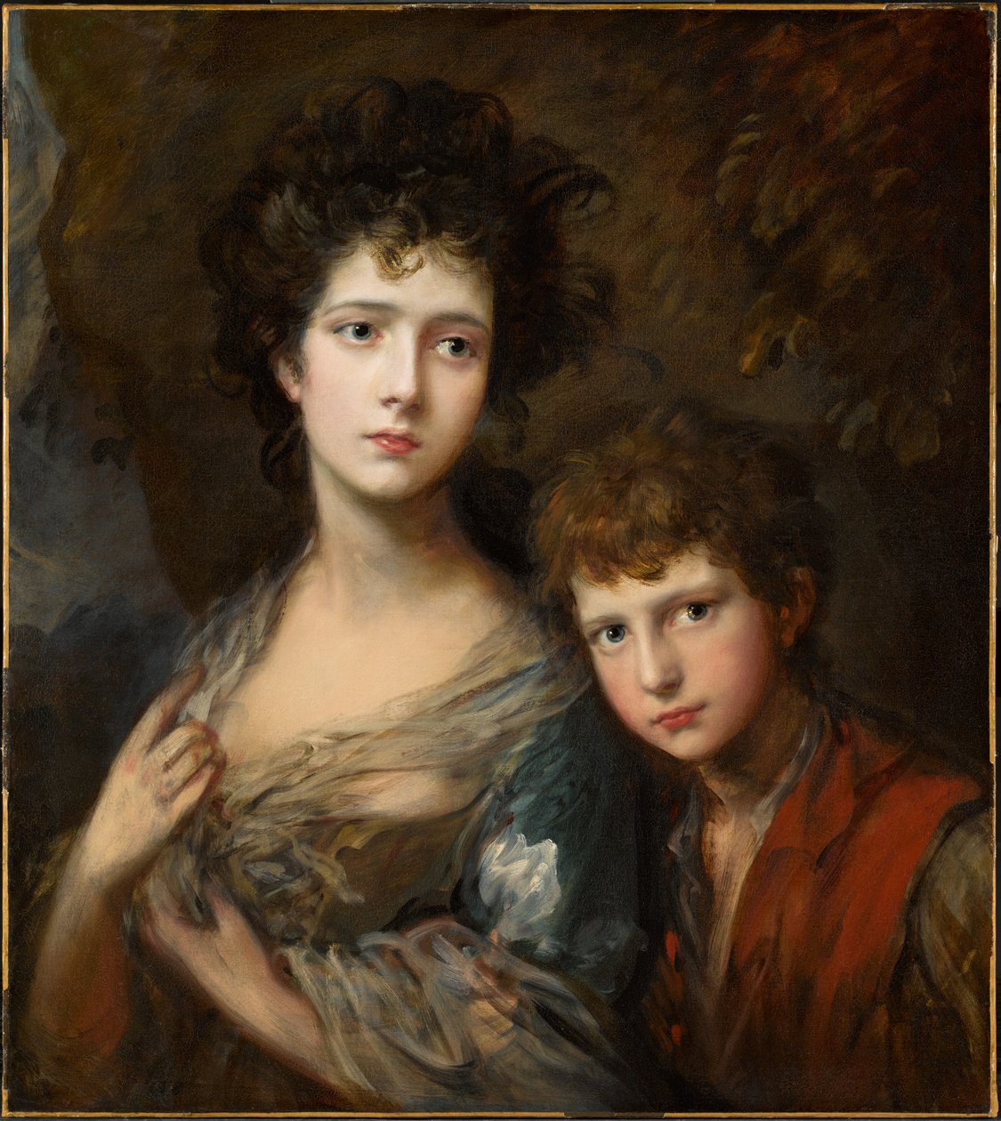 Elizabeth og Thomas Linley af Thomas Gainsborough