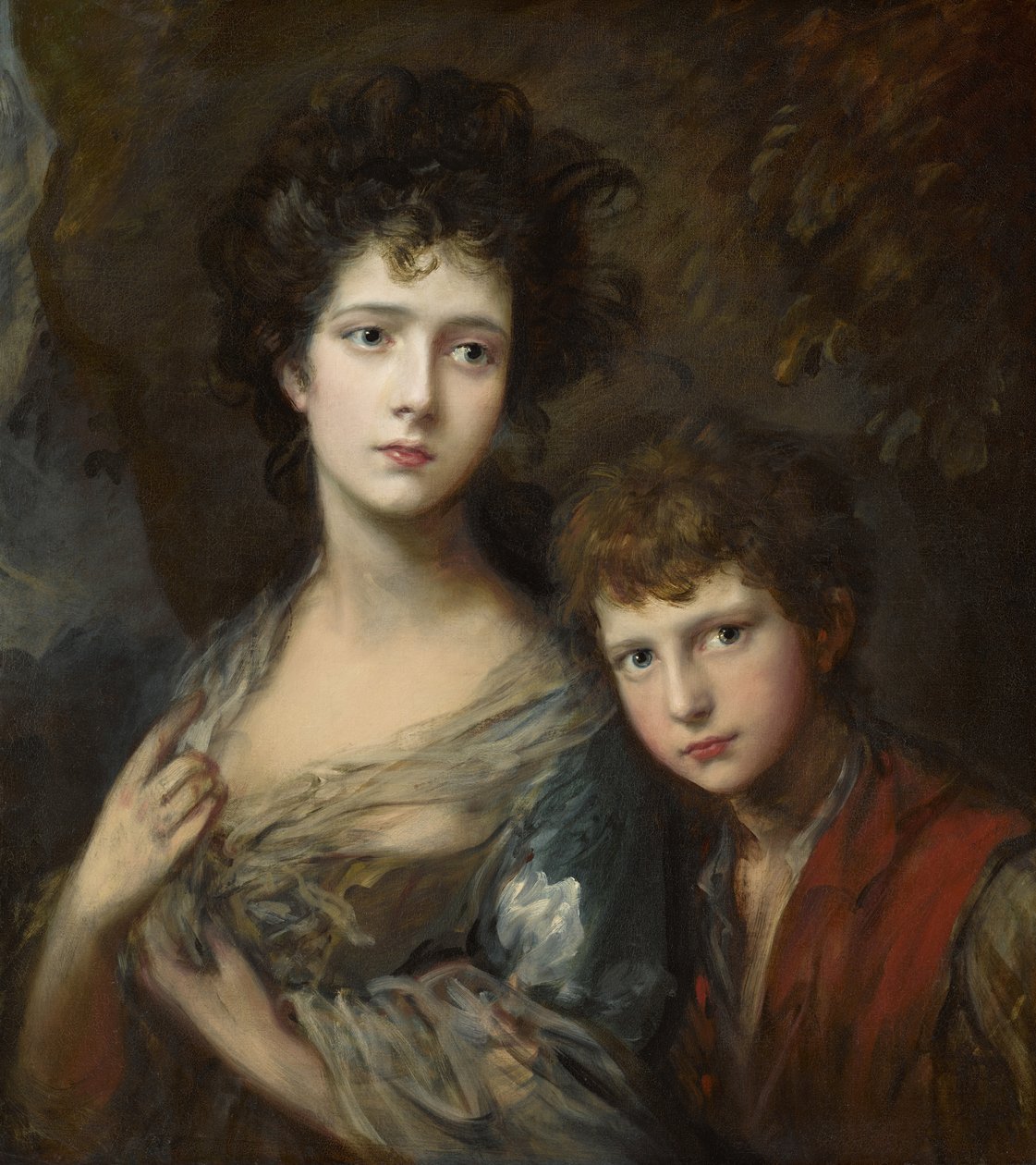 Elizabeth og Thomas Linley, ca. 1768 af Thomas Gainsborough