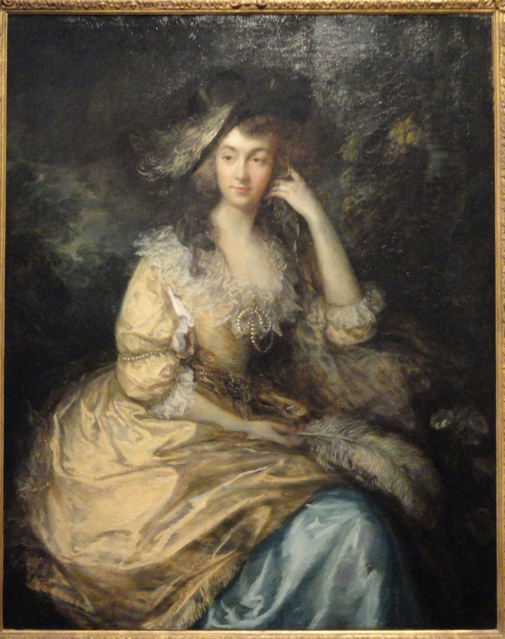 Frances Susanna, Lady de Dunstanville, af Thomas Gainsborough, ca. 1786 - Corcoran Gallery of Art - DSC01332 af Thomas Gainsborough