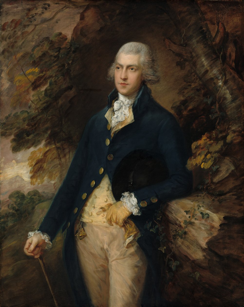 Francis Basset, Lord de Dunstanville, ca. 1786. af Thomas Gainsborough