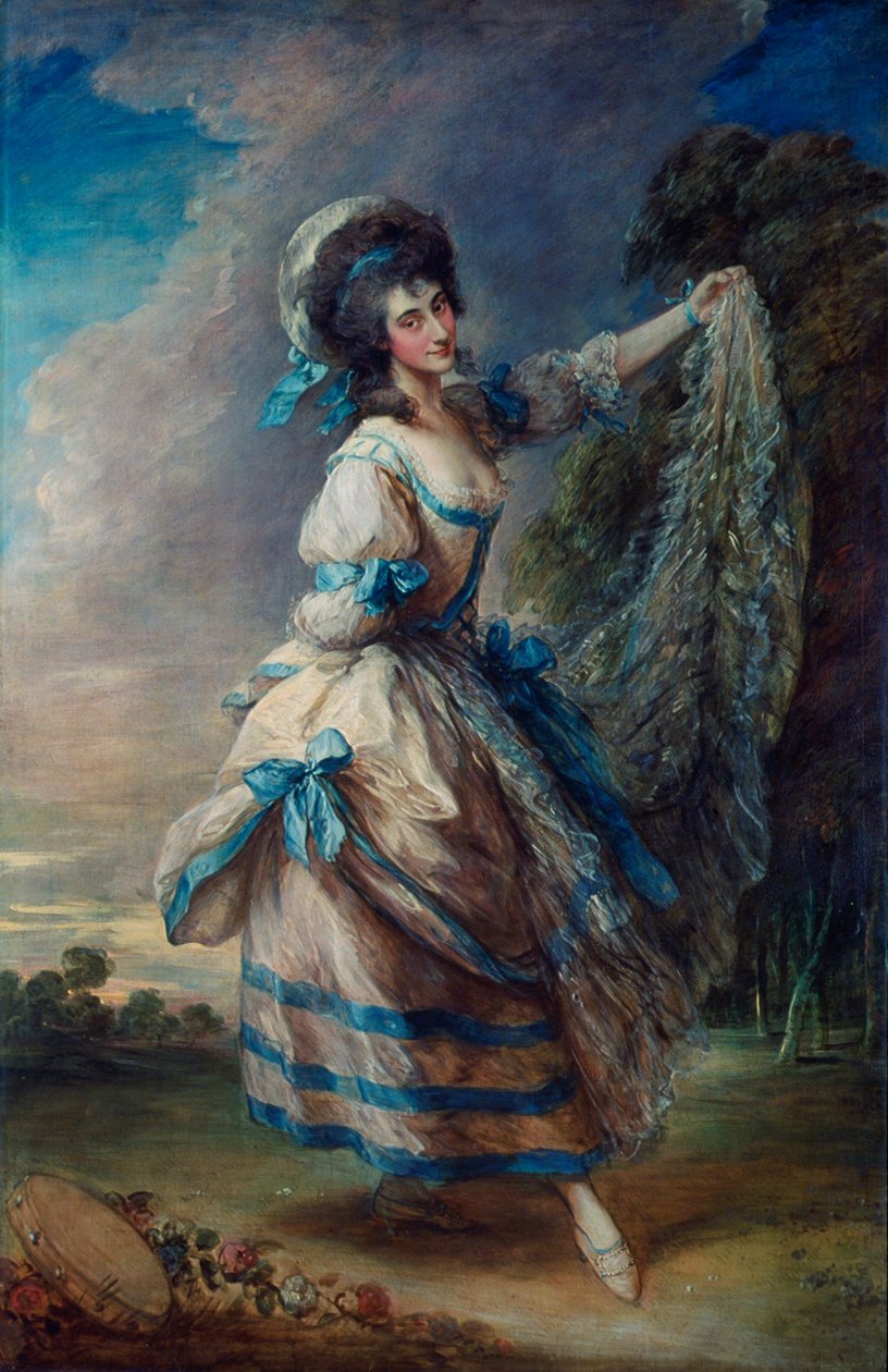 Giovanna Baccelli, 1782 af Thomas Gainsborough