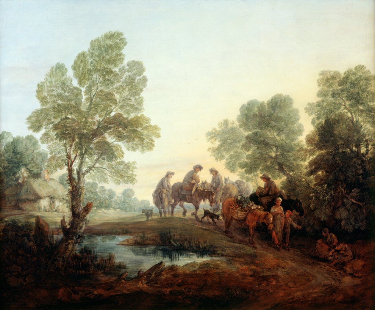 Going to Market, ca. 1770 (olie på lærred) af Thomas Gainsborough
