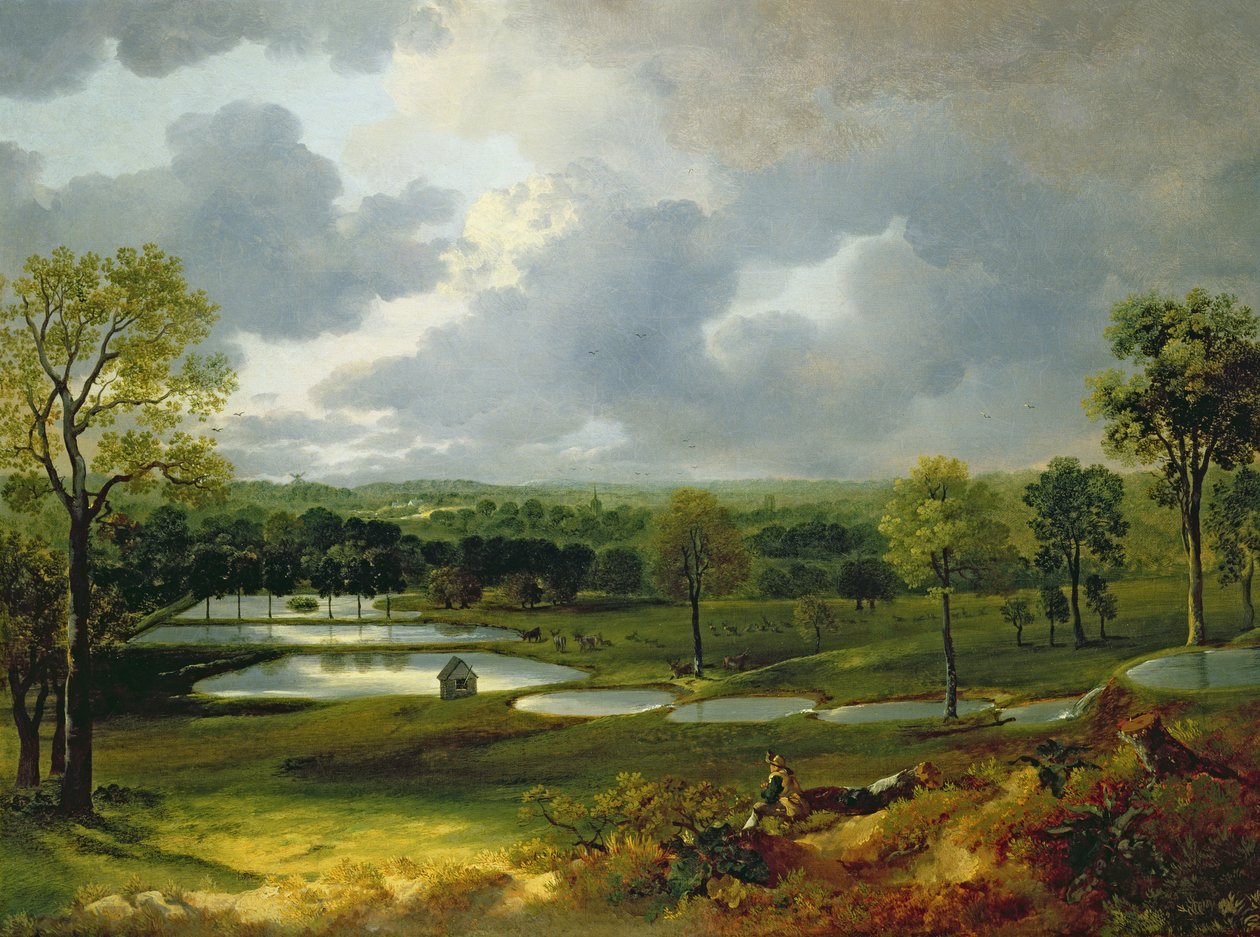 Holywells Park, Ipswich, 1748-50 af Thomas Gainsborough