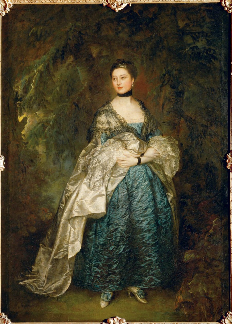 Lady Alston, Gertrude Durnford ... af Thomas Gainsborough