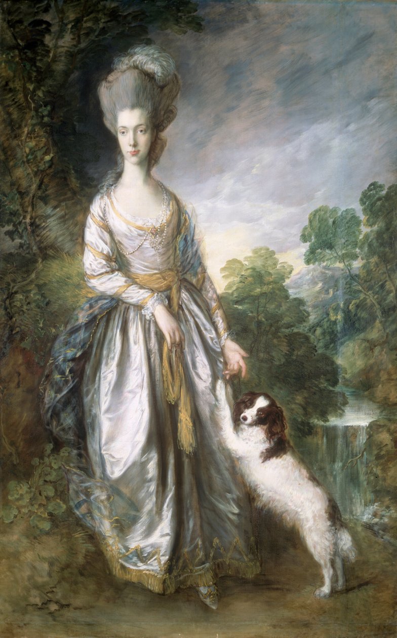 Lady Brisco af Thomas Gainsborough