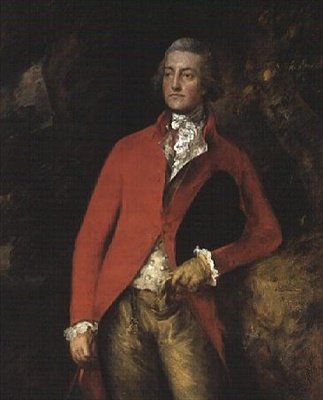 Major William Tennant fra Needwood House, Staffordshire (olie på lærred) af Thomas Gainsborough