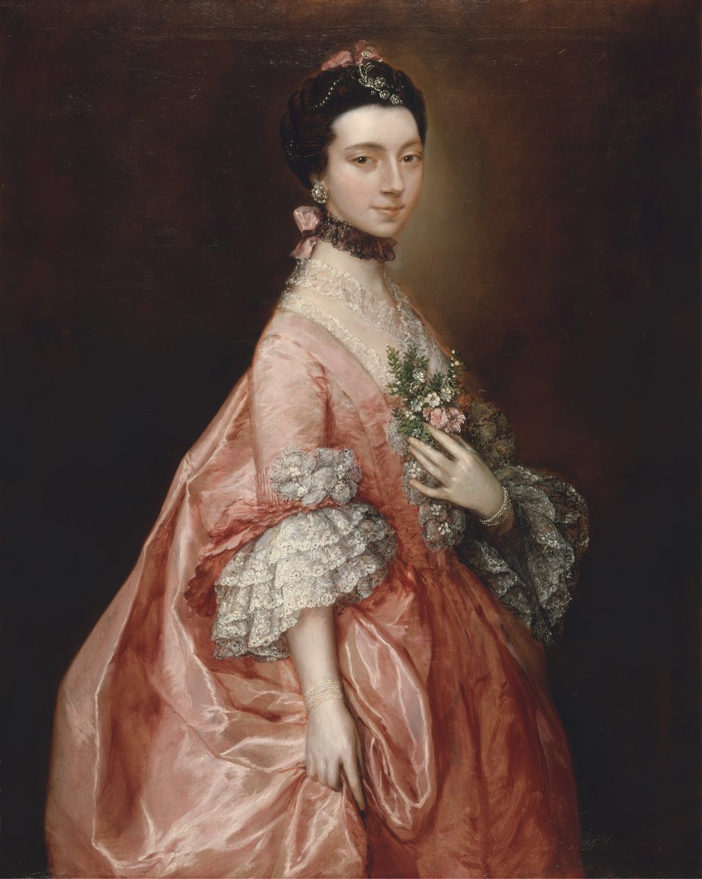 Mary Little, senere Lady Carr, ca. 1765. af Thomas Gainsborough