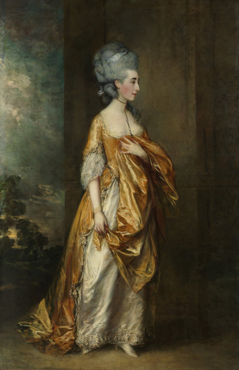 Mrs. Grace Dalrymple Elliott 1754-1823, 1778. af Thomas Gainsborough