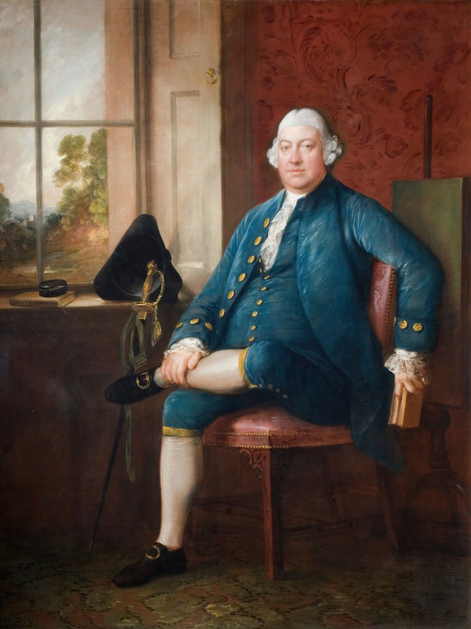 Portræt af Matthew Hale 1728-86, 1763. af Thomas Gainsborough