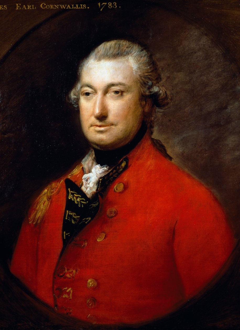 Portræt af Charles Cornwallis (London af Thomas Gainsborough