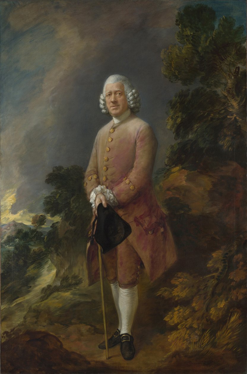 Portræt af Dr. Ralph Schomberg 1714-1792, ca 1770. af Thomas Gainsborough