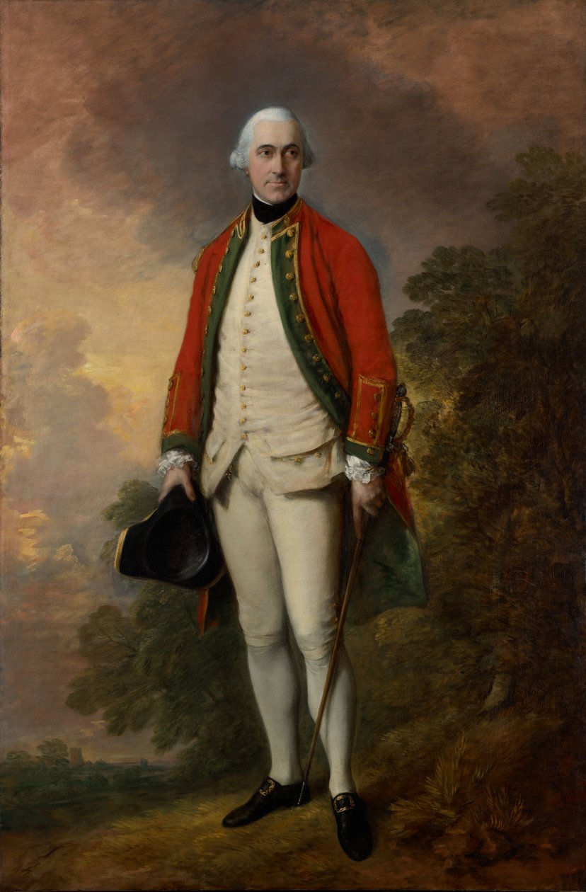 Portræt af George Pitt, First Baron Rivers af Thomas Gainsborough