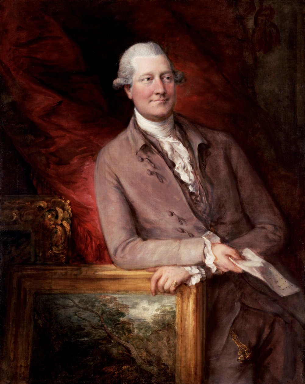 Portræt af James Christie (1730-1803) af Thomas Gainsborough