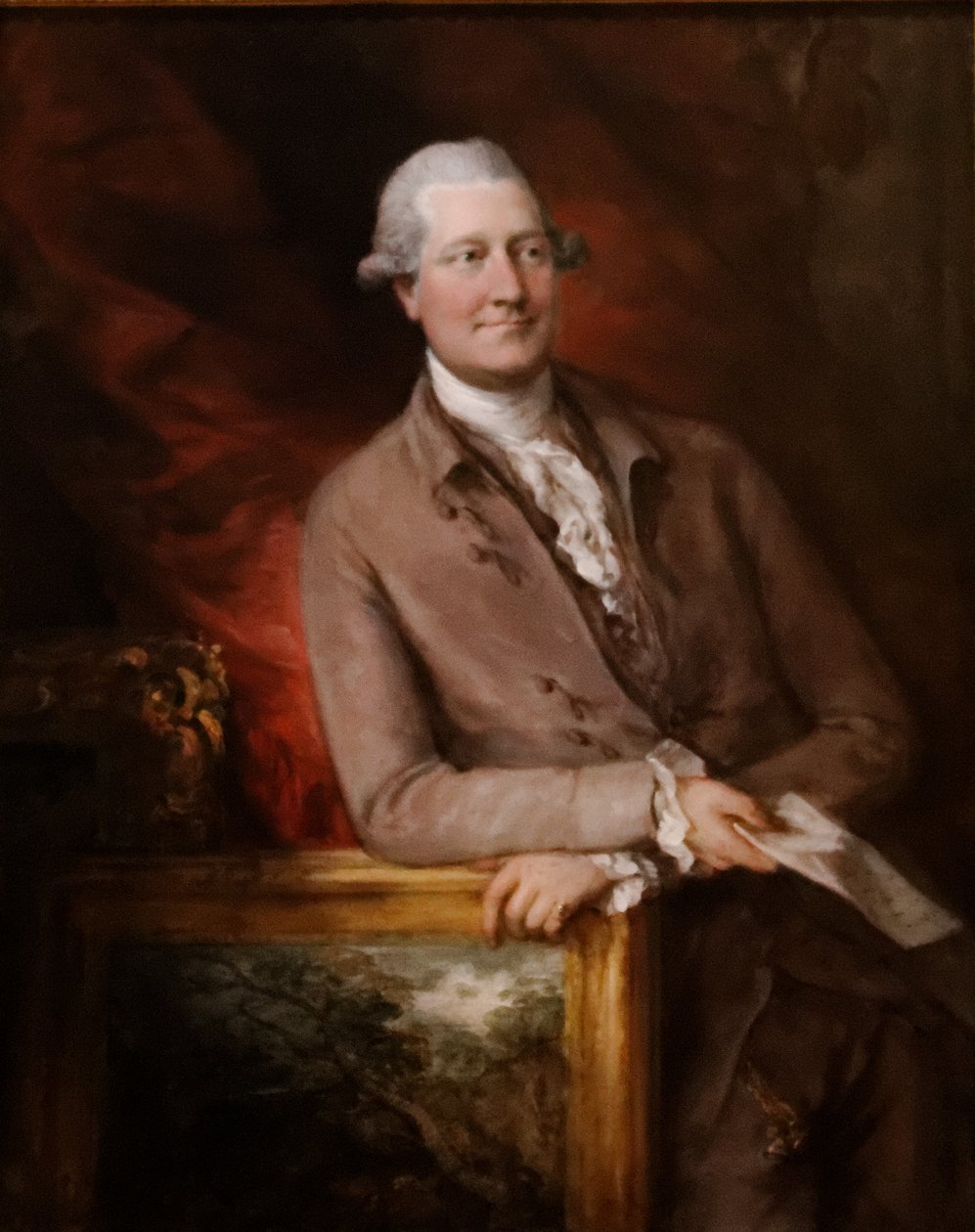 Portræt af James Christie (1730 - 1803) af Thomas Gainsborough