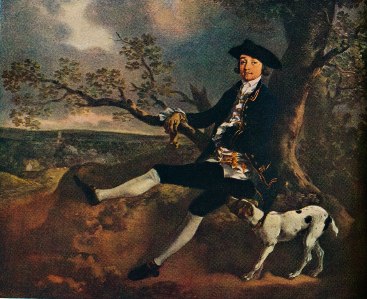 Portræt af John Plampin af Thomas Gainsborough, 1752-1755, 1936. af Thomas Gainsborough