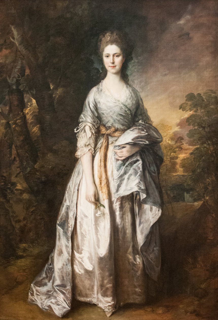 Portræt af Maria, Lady Eardley af Thomas Gainsborough