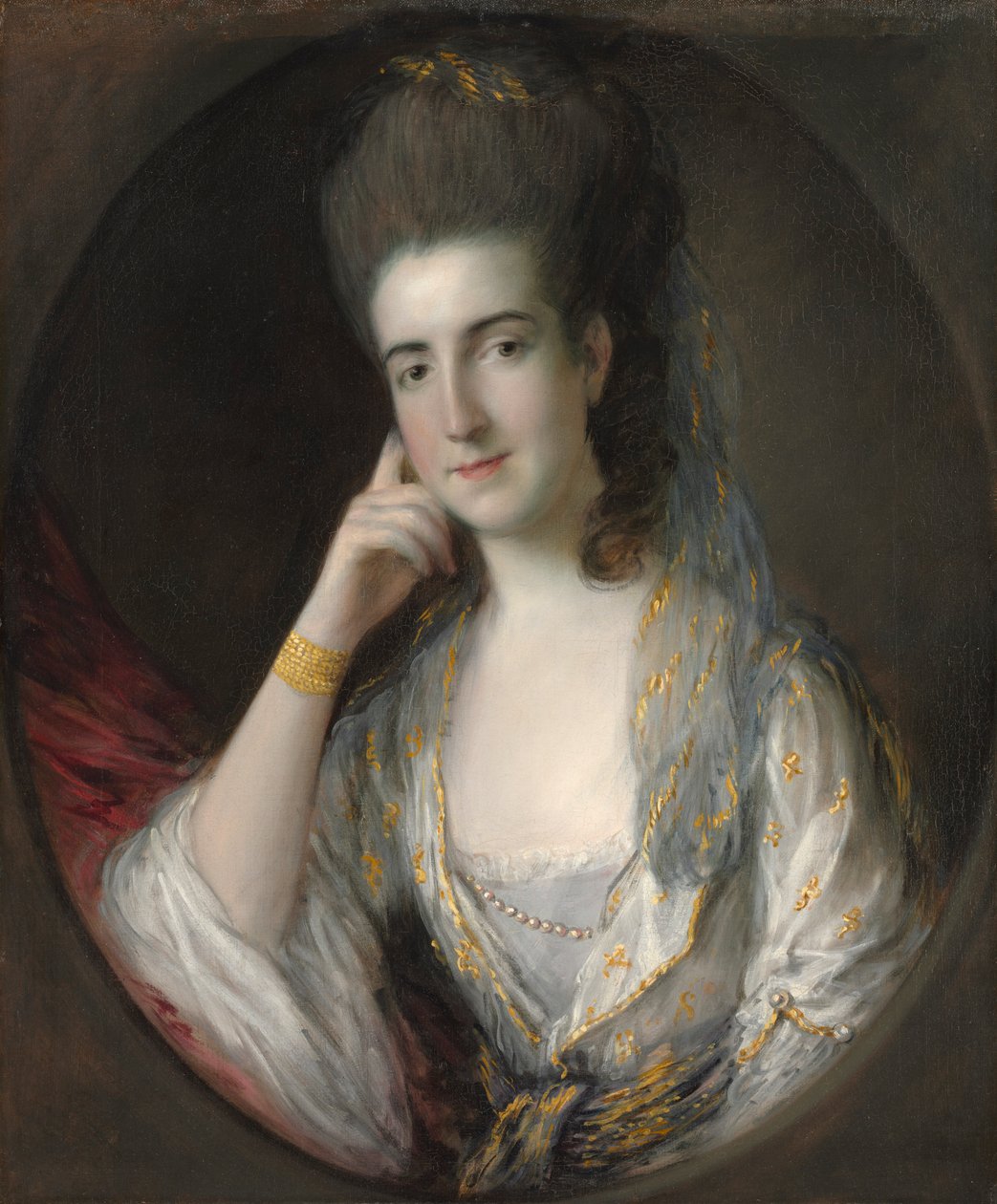 Portræt af Mary Wise, ca. 1776. af Thomas Gainsborough