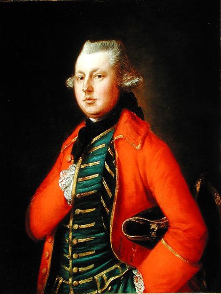 Portræt af Mr. Coke of Brookhill, ca. 1760 (olie på lærred) af Thomas Gainsborough