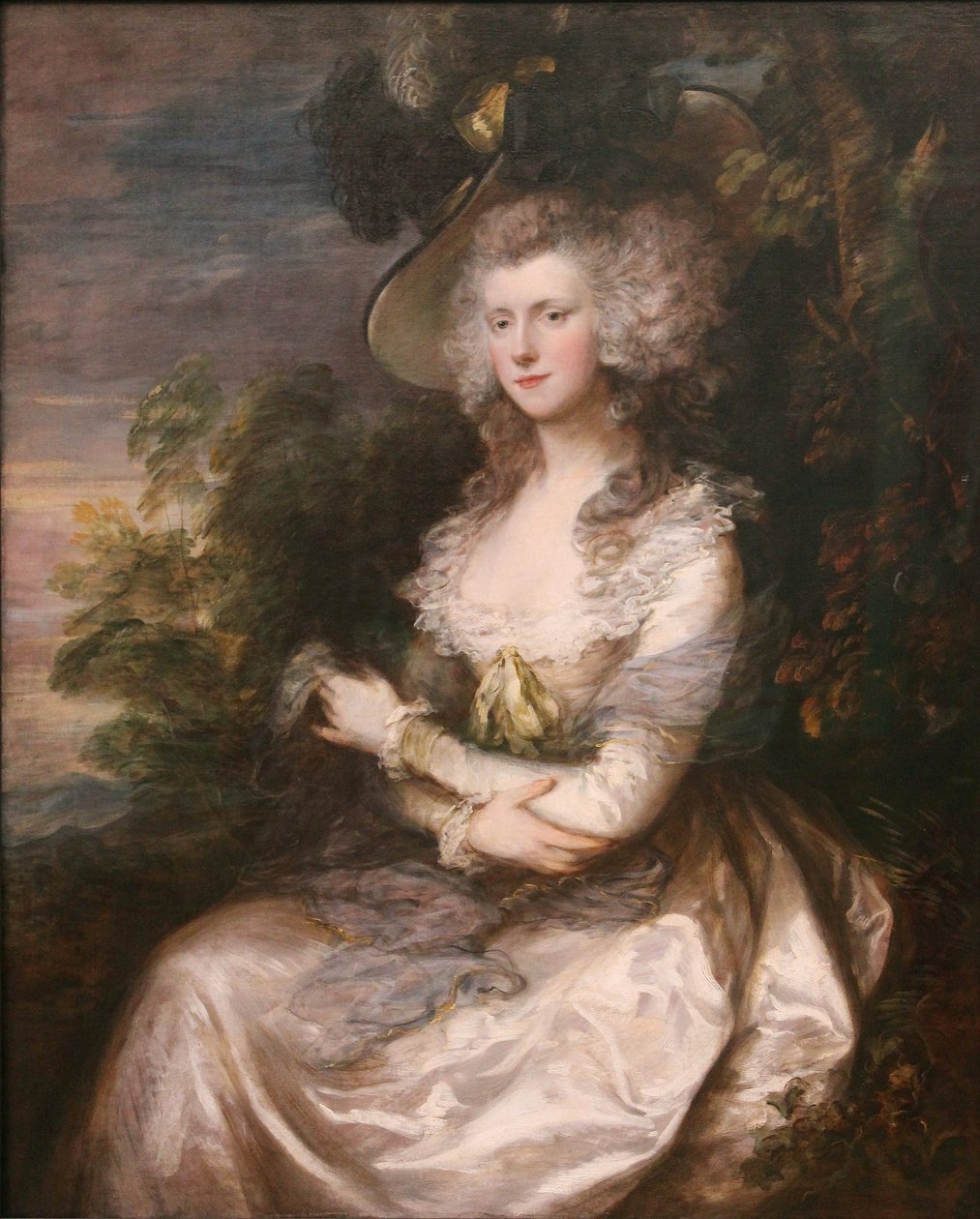 Portræt af fru Thomas Hibbert af Thomas Gainsborough