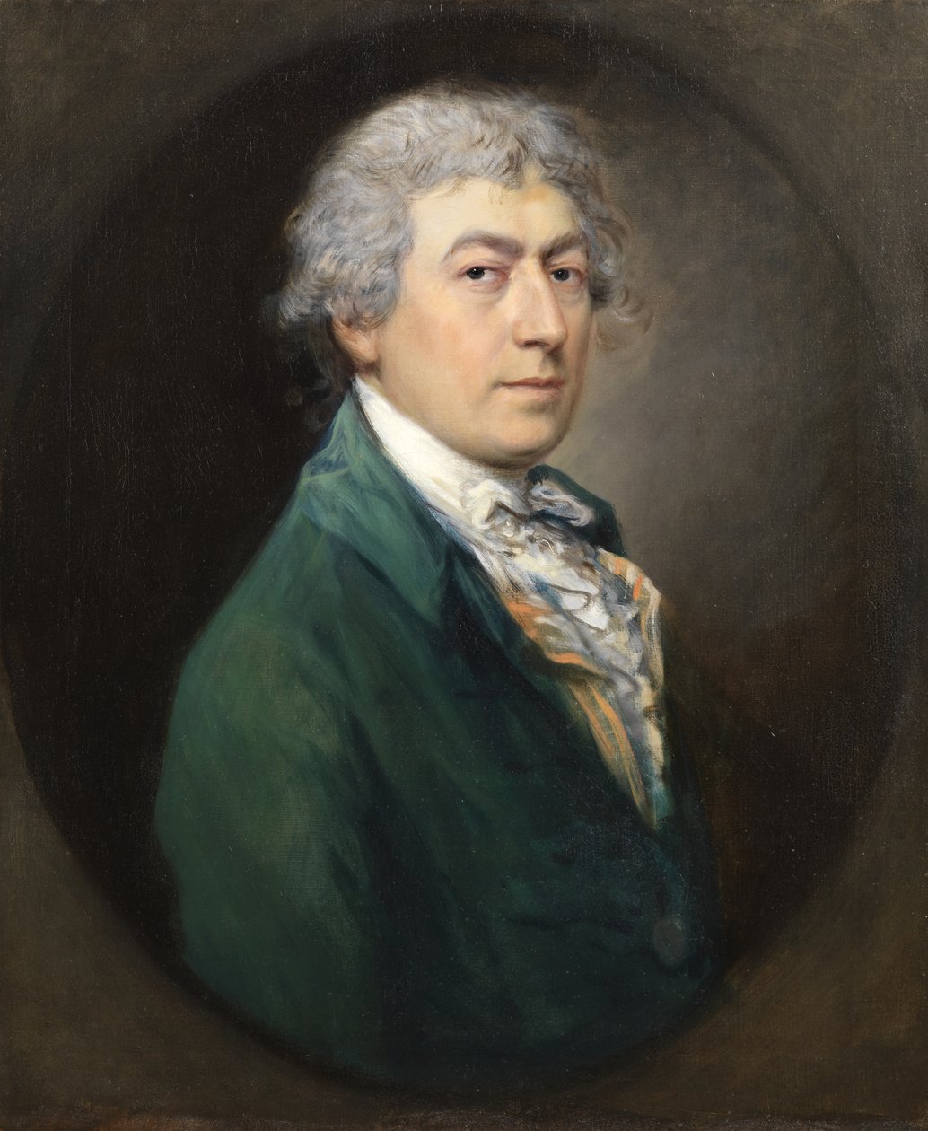 Portræt af Thomas Gainsborough, 1774-88 af Thomas Gainsborough