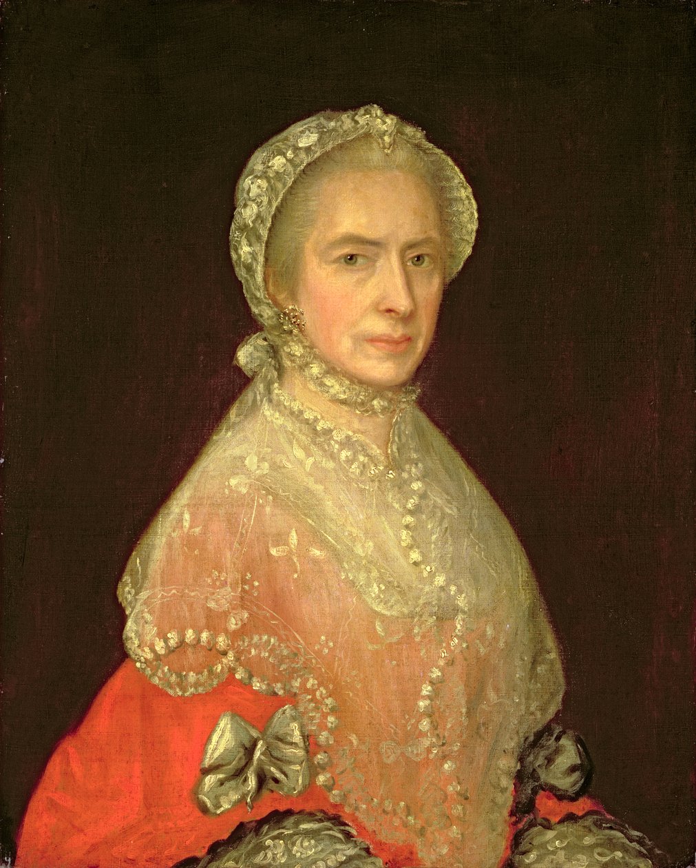 Portræt af Wilhelmina Campbell, Viscountesse Glenorchy af Thomas Gainsborough