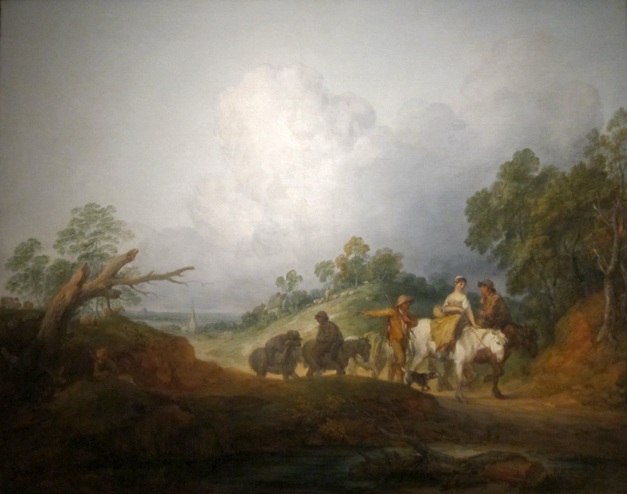 Vender tilbage fra markedet af Thomas Gainsborough