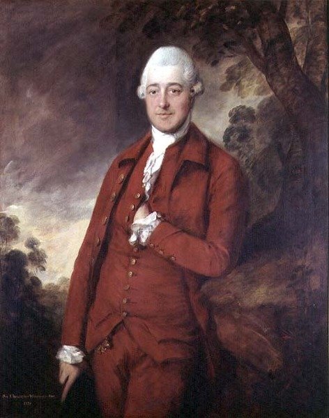 Sir Christopher Whichcote af Thomas Gainsborough