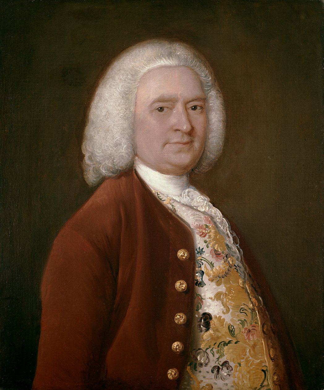 Sir Richard Lloyd (olie på lærred) af Thomas Gainsborough