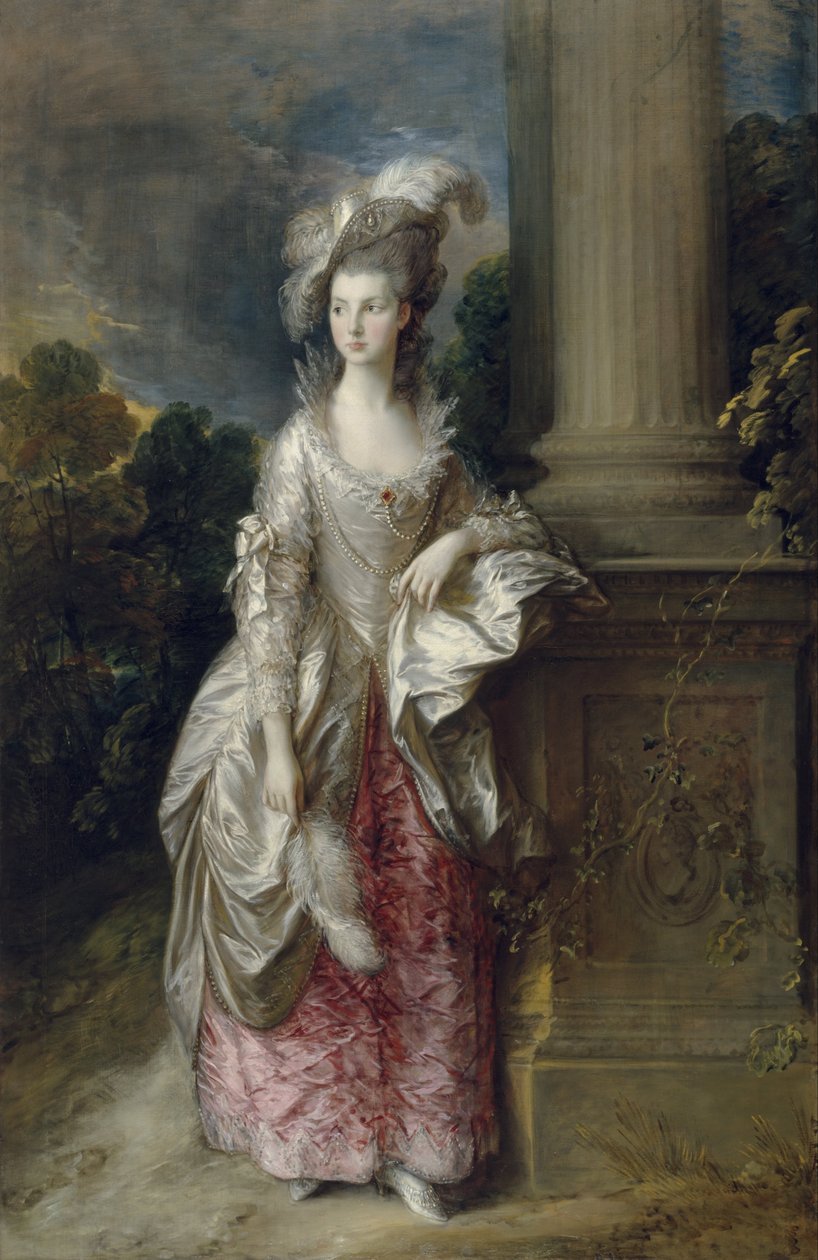 Den ærede fru Graham (1757 - 1792) af Thomas Gainsborough