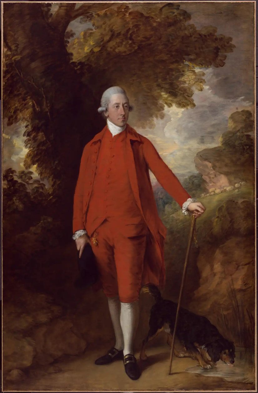 Thomas Gainsborough - Den ærværdige Richard Savage Nassau de Zuylestein, M.P. af Thomas Gainsborough