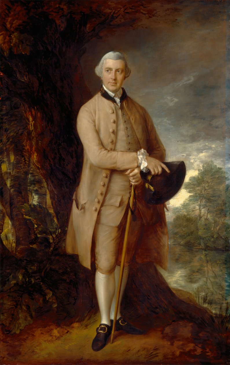 William Johnstone-Pulteney, senere femte Lord Pulteney, ca. 1772. af Thomas Gainsborough
