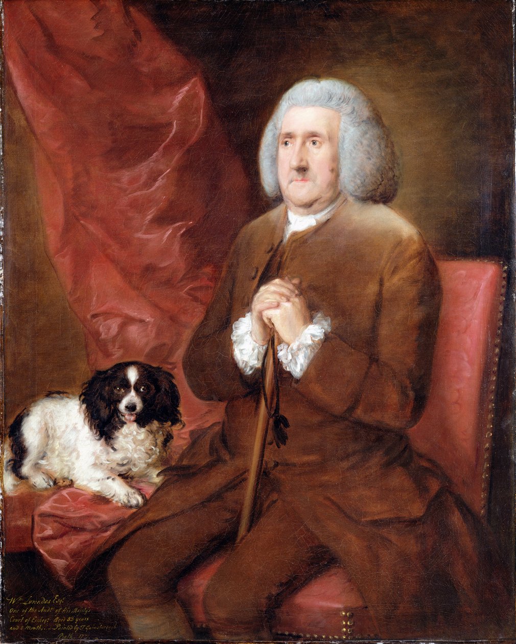 William Lowndes (1652-1724), revisor ved Hans Majestæts finansret af Thomas Gainsborough