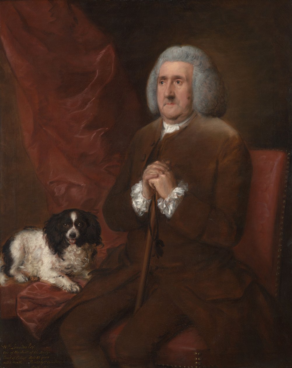 William Lowndes, revisor for Hans Majestæts finansret af Thomas Gainsborough