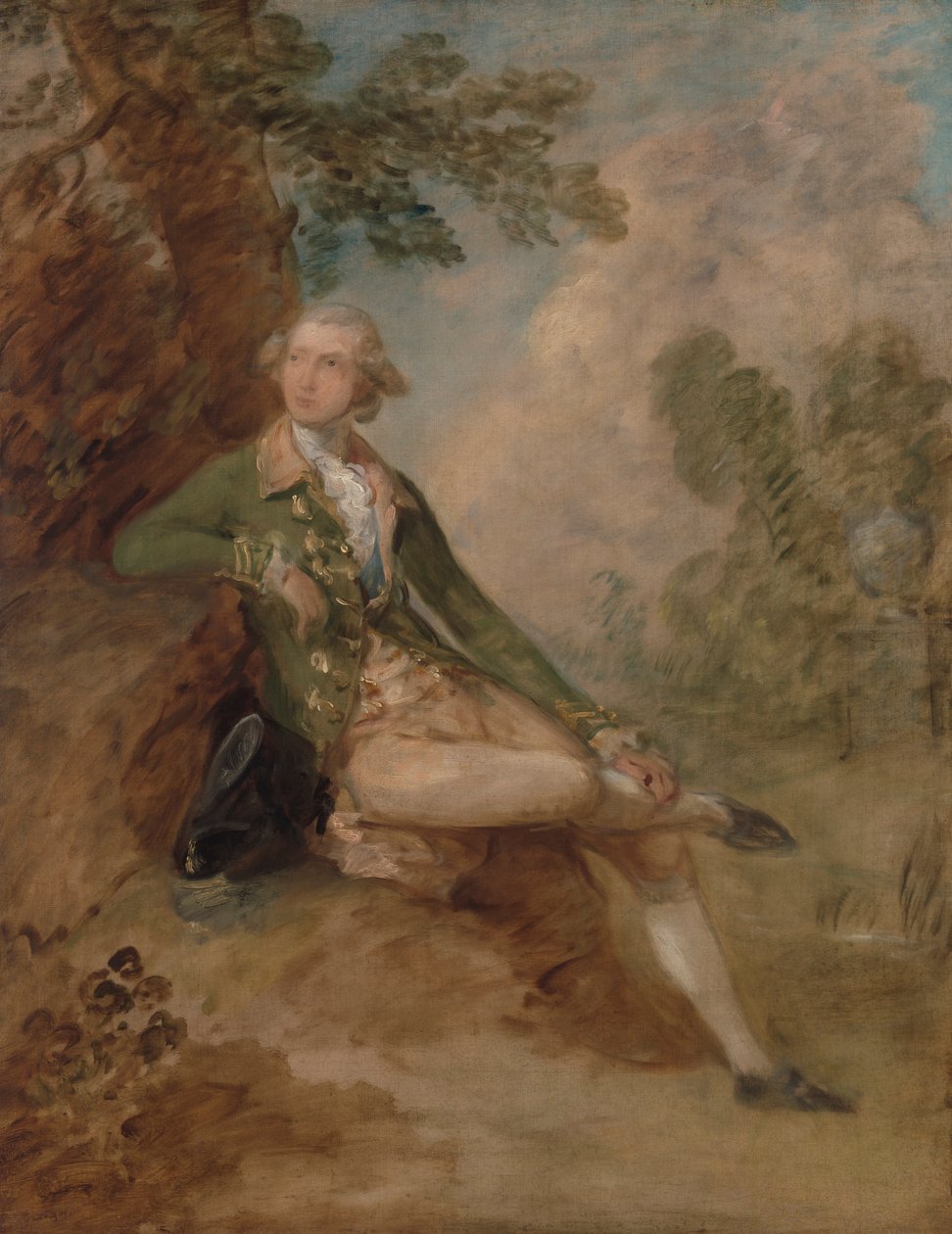 Edward Augustus, hertug af Kent af Thomas Gainsborough RA