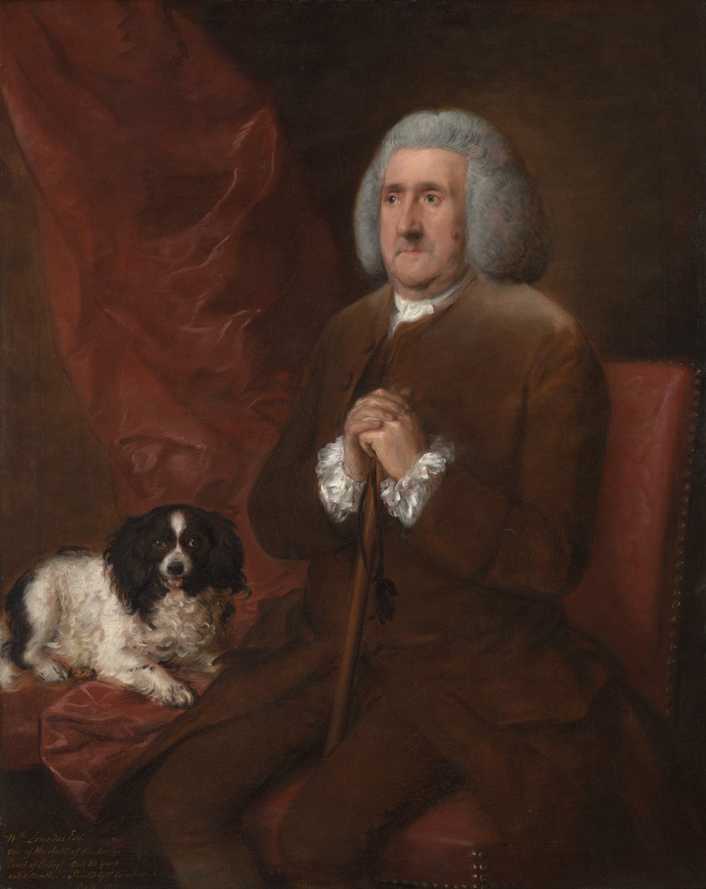 William Lowndes, revisor for Hans Majestæts finansret af Thomas Gainsborough RA