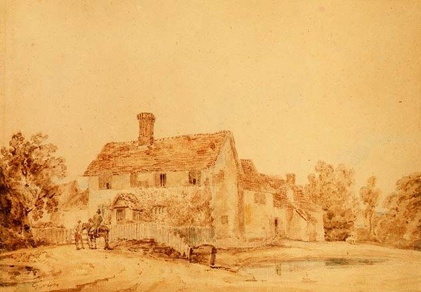 Pinkneys Farm, Redwinter, Essex af Thomas Girtin