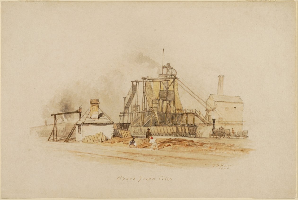 Byers Green Colliery af Thomas H. Hair