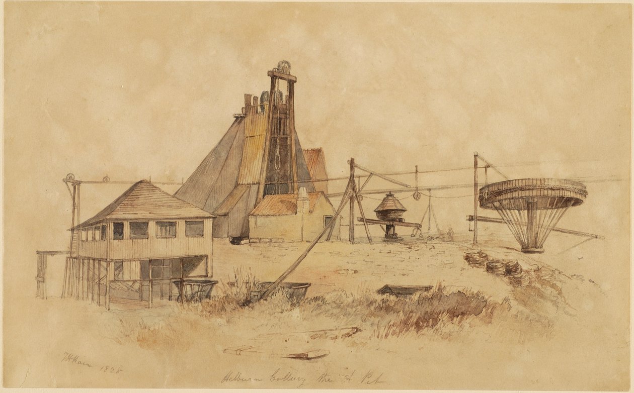 Hebburn Colliery, The A Pit af Thomas H. Hair