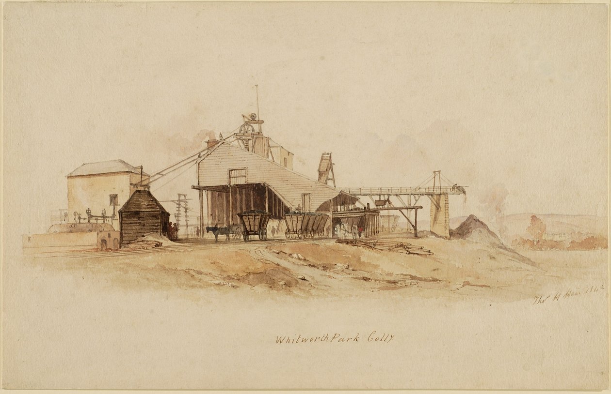 Whitworth Park Colliery af Thomas H. Hair