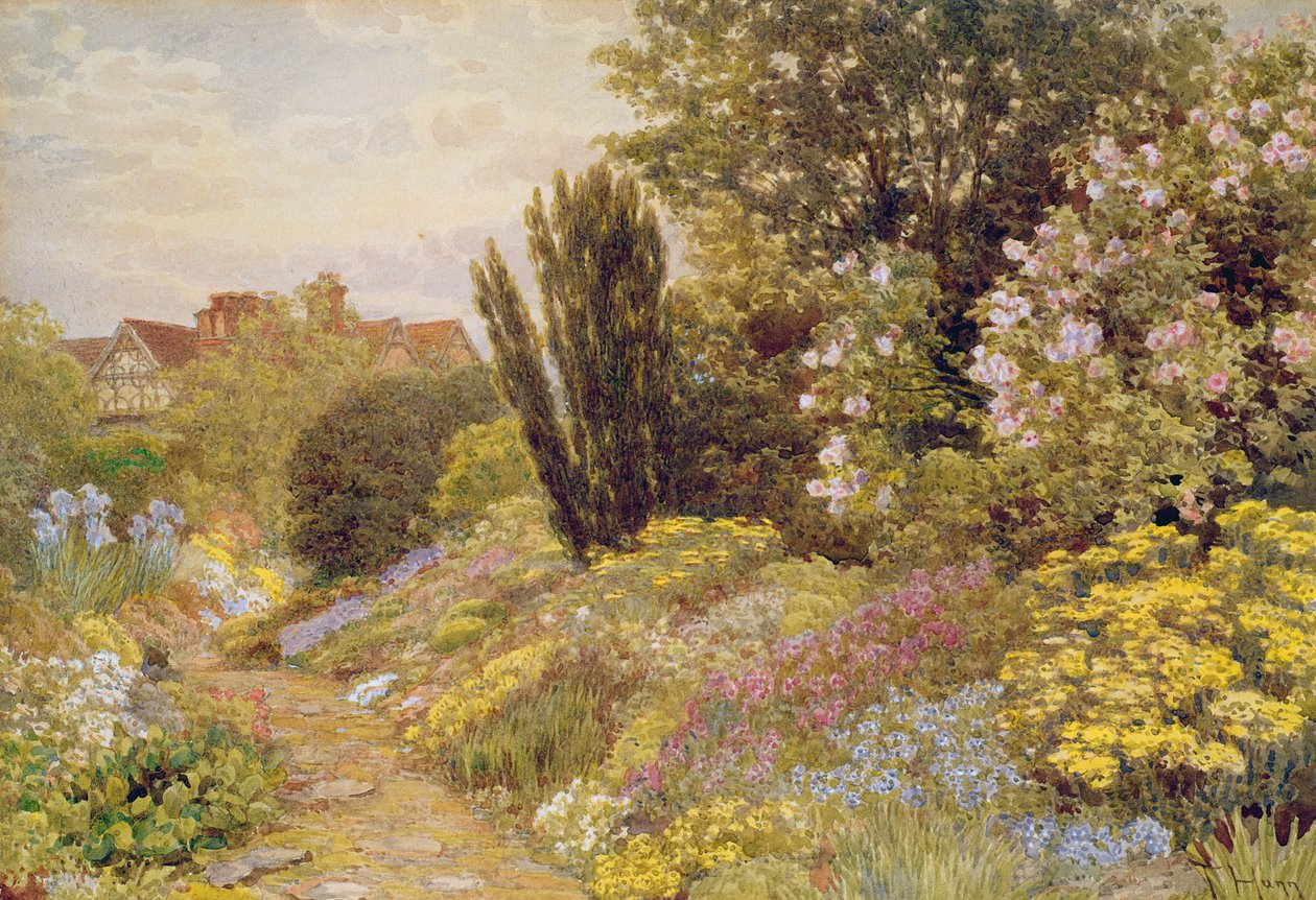 Alpine Gardens ved Tangley Manor af Thomas H. Hunn