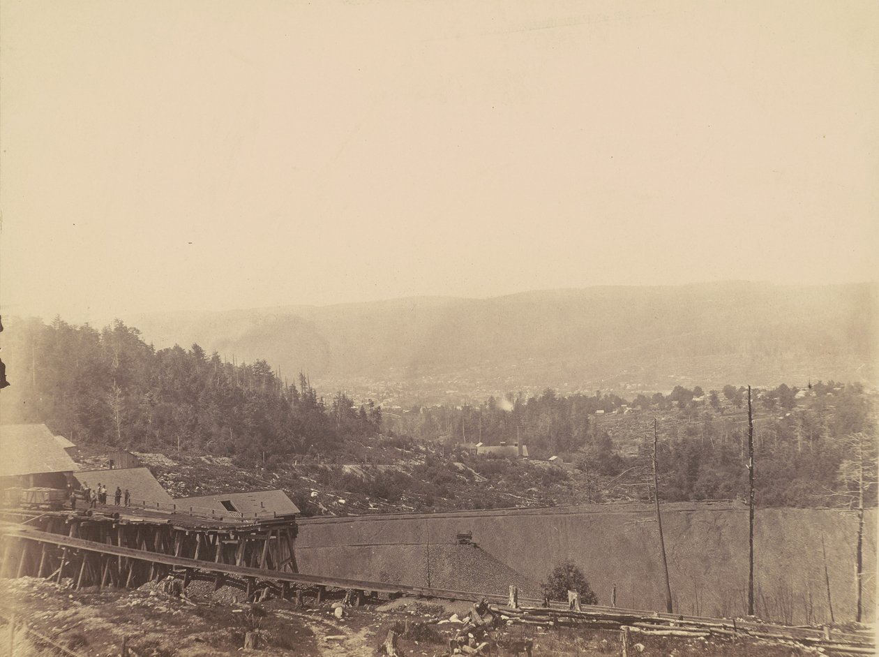Von Storch Breaker, Del  Hudson Canal Co, ca. 1863-1865 (foto) af Thomas H. Johnson