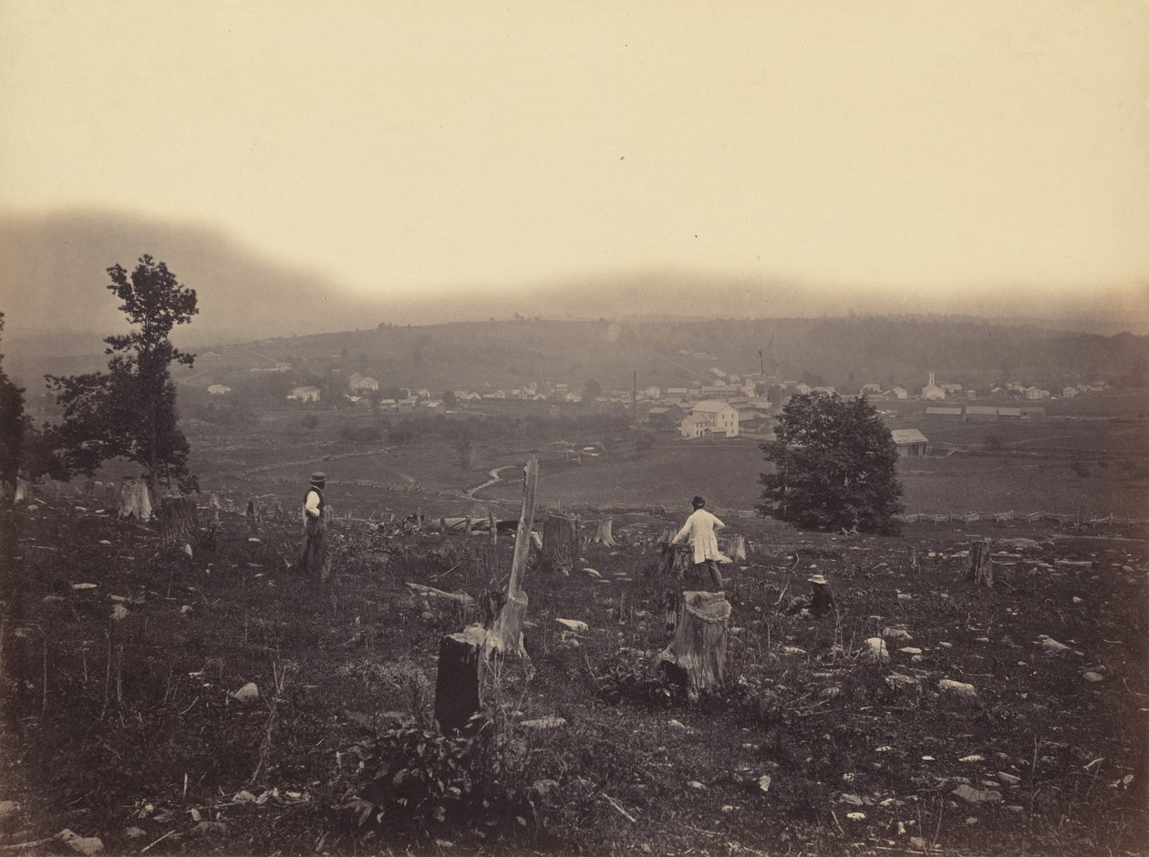 Waymart, Del. & Hudson Canal Co., ca. 1863-1865. af Thomas H. Johnson