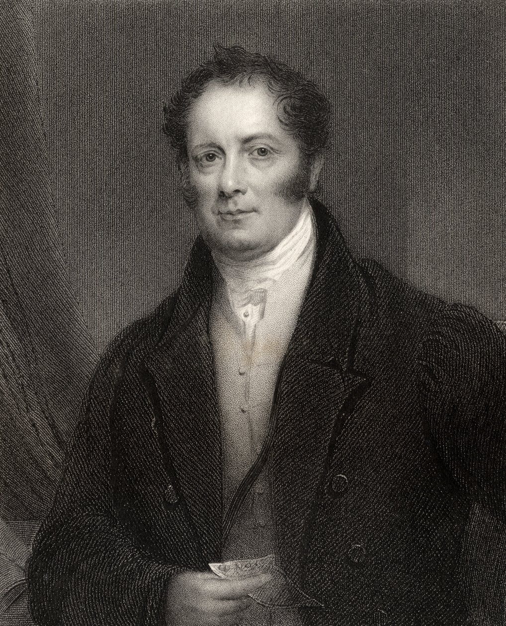 Edward Baines, graveret af J. Cochran, fra 