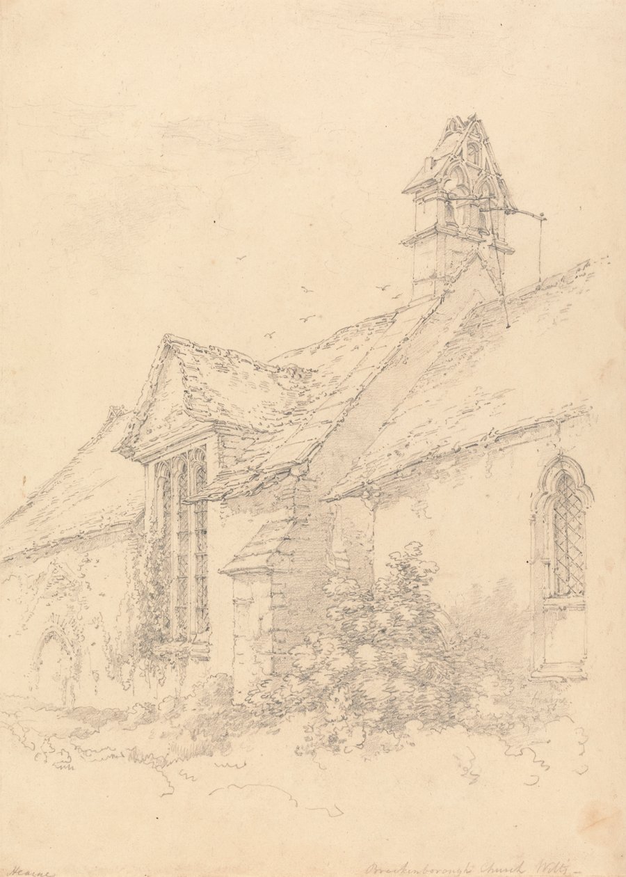 Brackenborough Church, Wiltshire af Thomas Hearne